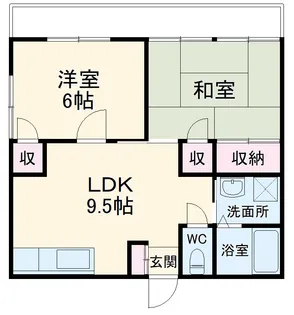 ルグラン都筑【202号室】の間取り