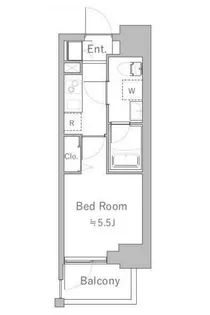 SPコート四ツ木【5階】の間取り
