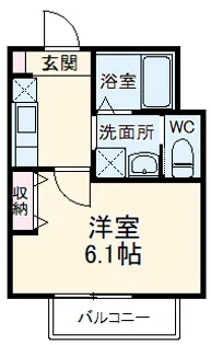 イーグル与野本町 B棟【1階】の間取り