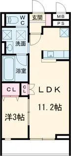 ラ・ルーチェ・フォンテ【1階】の間取り
