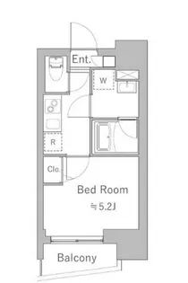 SPコート四ツ木【6階】の間取り