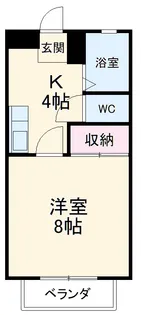 パインテラスD【1階】の間取り