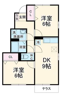 レガーロ A 【1階】の間取り