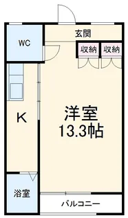 レジスタFC【2階】の間取り