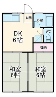 フォーブル大宗A【2階】の間取り