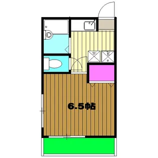 エレガンスハイツ西所沢【101号室】の間取り