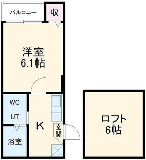 VIDA大同【1階】の間取り