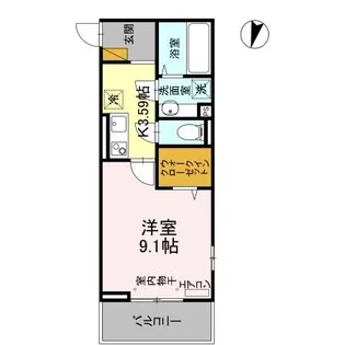 ヴァン・ヴェールおおたかの森Ⅰ Ⅱ【3階】の間取り