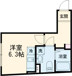 ALBA志茂【2階】の間取り