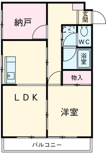ガーデンハイツA【205号室】の間取り