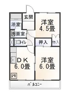 スリーアイランド【3階】の間取り