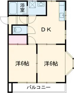 アークヒル Ⅲ【1階】の間取り