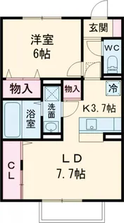 アゼリア【2階】の間取り