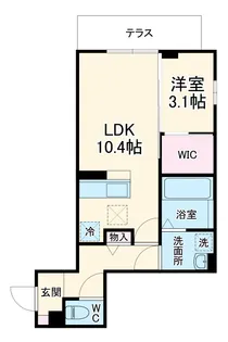 シャルム A【2階】の間取り