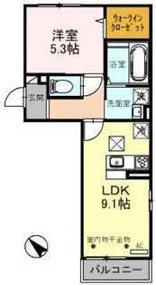 アトレD【2階】の間取り