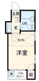 グリーンガーデン【101号室】の間取り