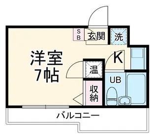 メゾン・ド・ヴァルセ【321号室】の間取り