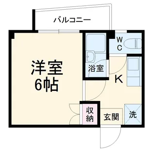 ジュネスpartⅤ【3階】の間取り