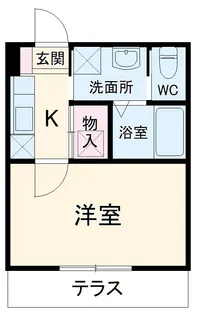 ヴェレタ津田沼【3階】の間取り