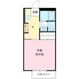 コーポひかり【1階】の間取り