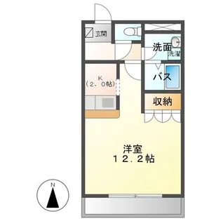 グロリアス・M【1階】の間取り