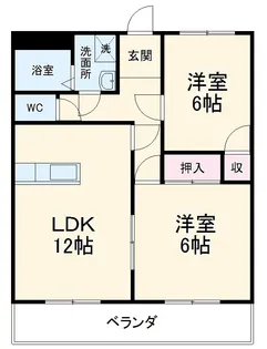リバーサイド湯山【301号室】の間取り