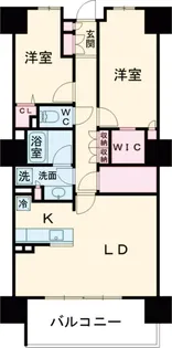 アトラスタワー小山城山町【18階】の間取り