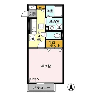 アーティファクト A棟【1階】の間取り