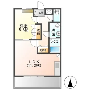 グランドコート【2階】の間取り