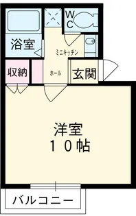 グリーンハイツ【103号室】の間取り