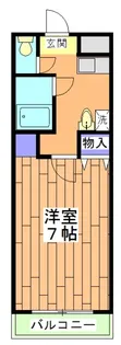 ぐらんどマンション【107号室】の間取り