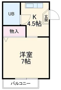 パイン・ハイツ【201号室】の間取り