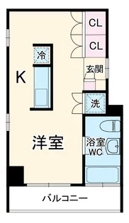 REGARO KANAYAMA Sta.【702号室】の間取り