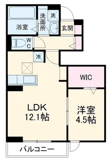 ルーチェ【1階】の間取り