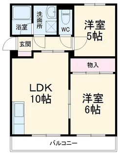 ヴィンテージ桜木町【2階】の間取り