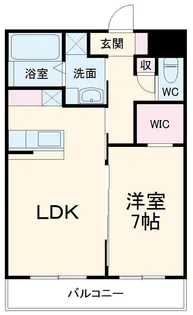 メイプルアネックス【3階】の間取り