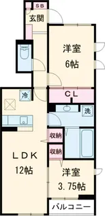 グランドステージⅠ【1階】の間取り