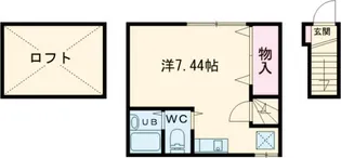 ウィンズパレ久我山【2階】の間取り