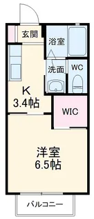 シルフィーB【103号室】の間取り