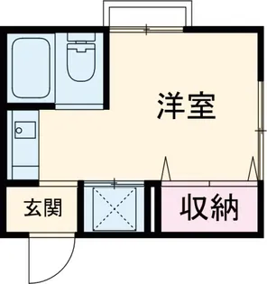 ジョイフルヨコタ2【203号室】の間取り