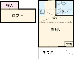 クロノス三鷹【1階】の間取り
