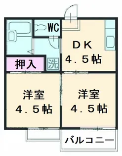 プリムローズ21【103号室】の間取り