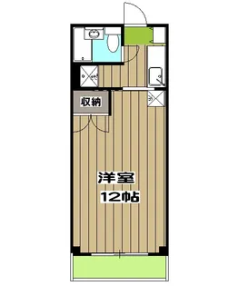 サンハイツ西京極【3階】の間取り