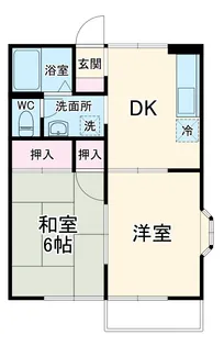 ルミエール【1階】の間取り