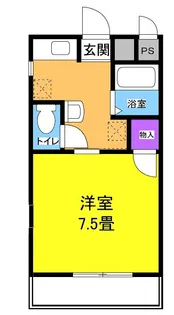 ベェーベ1996【1階】の間取り