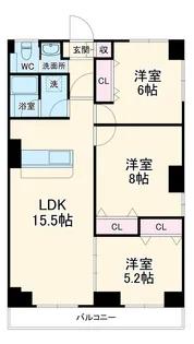 山良ビル【3階】の間取り