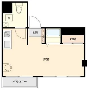 ZIONCOURT雪谷【602号室】の間取り