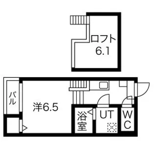 VILLA STORIA【2階】の間取り