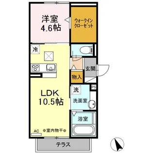 ルピナス【1階】の間取り