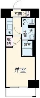 ジェノヴィア阪東橋スカイガーデン【6階】の間取り